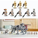 LEGO 75337 Star Wars AT-TE Walker, Konstruktionsspielzeug Die Rache der Sith-Set mit Minifiguren