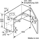 Neff D46BR22X1, Dunstabzugshaube silber