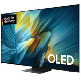 Samsung GQ55S95FATXZG, OLED-Fernseher 138 cm (55 Zoll), schwarz/silber, UltraHD/4K, Vision AI, PVR, Twin-Tuner, One Connect Box, 100Hz Panel