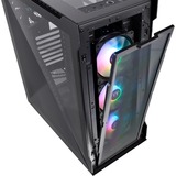 Thermaltake Divider 500 TG ARGB, Tower-Gehäuse schwarz, Tempered Glass