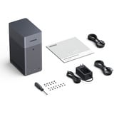 UGREEN DH2300 + 2x 6 TB Seagate IronWolf HDD Bundle, NAS schwarz