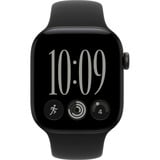 Apple Watch Series 12, Smartwatch schwarz, Aluminium, 42 mm, Sportarmband schwarz M/L, Cellular