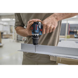 Bosch Akku-Bohrschrauber GSR 12V-32 FC Professional, 12Volt blau/schwarz, 2x Li-Ionen Akku 2,0Ah, L-BOXX, Metallbohrfutteraufsatz, Bohrhammeraufsatz 