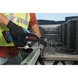 Bosch Akku-Metallkreissäge GKM 18V-50 Professional, Handkreissäge blau/schwarz, 2x Li-Ionen Akku 5,0Ah, in L-BOXX