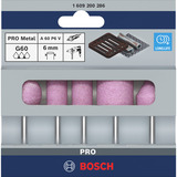 Bosch PRO Steel Schleifstift-Satz K60, 5-teilig 6mm Schaft, mittelhart