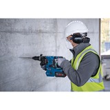 Bosch Professional Akku-Bohrhammer GBH 18V-28 CF Professional, mit GDE 18V-16 blau/schwarz, 2x Akku ProCORE18V 8,0Ah, Bluetooth, in L-BOXX