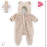 Corolle Mon Grand Poupon Kuschelanzug Teddy 42 cm, Puppenzubehör 