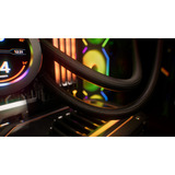 Krux HydroGlance 360 LCD, Wasserkühlung schwarz