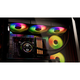 Krux HydroGlance 360 LCD, Wasserkühlung schwarz