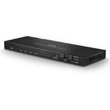 Lindy 4 Port HDMI 2.0 Splitter, HDMI Splitter schwarz, 18G, mit Audio
