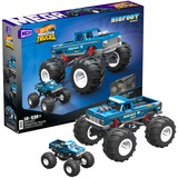 MEGA Hot Wheels Collector Bigfoot Monster Truck Auto, Konstruktionsspielzeug Maßstab 1:18