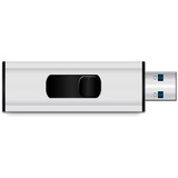 MediaRange Flash-Drive 256 GB, USB-Stick silber/schwarz, USB-A 3.2 Gen 1
