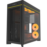 Montech HS01 PRO , Tower-Gehäuse schwarz, Tempered Glass