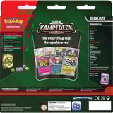  Pokémon-TCG: Katapuldra-ex Liga-Kampfdeck, Sammelkarten 