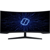 SAMSUNG Odyssey G5 C34G55TWWP, Gaming-Monitor 86 cm (34 Zoll), schwarz, UWQHD, VA, AMD Free-Sync, Curved, 165Hz Panel