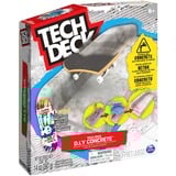 Spin Master Tech Deck - Concrete Fingerboard-Rampe zum Selberbauen, Spielfahrzeug mehrfarbig, aus wiederverwendbarem Beton, mit Fingerboard