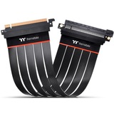 Thermaltake PCIe Extender Kabel 4.0 16x 30cm, Verlängerungskabel schwarz