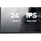 iiyama G-Master G2441HSU-B1 Black Hawk, Gaming-Monitor 60.5 cm (23.8 Zoll), schwarz, FullHD, IPS, HDMI, DP, Free-Sync, USB-Hub, 144Hz Panel