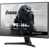iiyama G-Master G2441HSU-B1 Black Hawk, Gaming-Monitor 60.5 cm (23.8 Zoll), schwarz, FullHD, IPS, HDMI, DP, Free-Sync, USB-Hub, 144Hz Panel