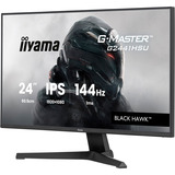 iiyama G-Master G2441HSU-B1, Gaming-Monitor 60.5 cm (23.8 Zoll), schwarz, FullHD, IPS, HDMI, DP, Free-Sync, USB-Hub, 144Hz Panel