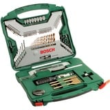 Bosch Heimwerken & Garten X-Line Titanium Bohrer- und Schrauber-Set, 100-teilig, Bohrer- & Bit-Satz grün