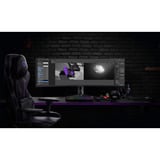 Cooler Master GP57ZS, Gaming-Monitor 145 cm (57 Zoll), dunkelgrau,  DUHD, VA, Curved, Mini-LED, USB-C, USB-Hub, 120Hz Panel