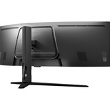 Cooler Master GP57ZS, Gaming-Monitor 145 cm (57 Zoll), dunkelgrau,  DUHD, VA, Curved, Mini-LED, USB-C, USB-Hub, 120Hz Panel