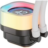 Corsair iCUE LINK TITAN 360 RX LCD RGB, Wasserkühlung weiß