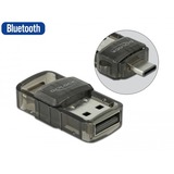 DeLOCK USB 2.0 Bluetooth 4.0 Adapter 2 in 1 USB Type-C oder Typ-A, Bluetooth-Adapter 