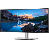 Dell U3423WE, LED-Monitor 87 cm (34 Zoll), silber/schwarz, WQHD, IPS, Curved, USB-C