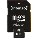 Intenso microSDHC 8 GB, Speicherkarte Class 4