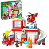 LEGO 10970 DUPLO Feuerwehrwache mit Hubschrauber, Konstruktionsspielzeug