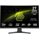 MSI MAG 275CQFDE E18, Gaming-Monitor 68.6 cm (27 Zoll), schwarz, QHD, Rapid-VA, Curved, HD-Ready, 180Hz Panel