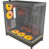 Montech HS02 PRO , Tower-Gehäuse schwarz, Tempered Glass x 2