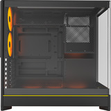 Montech HS02 PRO , Tower-Gehäuse schwarz, Tempered Glass x 2