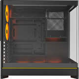 Montech HS02 PRO , Tower-Gehäuse schwarz, Tempered Glass x 2