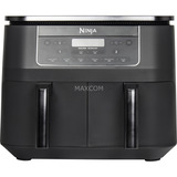 Ninja Dual Zone Heißluftfritteuse DZ300EU  grau/silber, 2.470 Watt, 2 Körbe je 3,8 Liter
