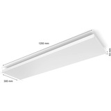 Philips HUE White & Color Ambiance Datura Deckenleuchte, LED-Leuchte weiß, rechteckig