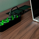 Shelly Steckdosenleiste Power Strip 4 Gen4 schwarz, 1,5 Meter Kabel, mit Energiemessung