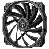 SilverStone Shark Force 160, Gehäuselüfter schwarz, 160 mm