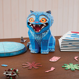 Spin Master 4D Build - K-Pop Demon Hunters - Derpy Tiger und Sussie Vogel , Modellbau 