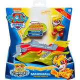 Spin Master Paw Patrol Marshalls Mighty Pups Charged Up Themed Basis Fahrzeug mit Figur, Spielfahrzeug