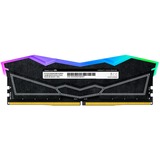 Team Group DIMM 48 GB DDR5-7600 (2x 24 GB) Dual-Kit, Arbeitsspeicher schwarz, FF3D548G7600HC36EDC01, Delta RGB, INTEL XMP