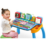 VTech 6-in-1 Magischer Schreibtisch, Spieltisch blau/gelb