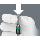 Wera 889/4/1 K Rapidaptor Universalhalter, 1/4", Steckschlüssel- Adapter schwarz/grün, für Bits