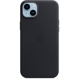 Apple Leder Case mit MagSafe, Handyhülle schwarz, Mitternacht, iPhone 14 Plus