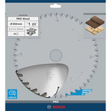 Bosch PRO Wood Kreissägeblatt, Ø 250mm, 24Z Bohrung 30mm, für Tischkreissägen