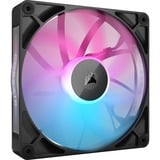 Corsair iCUE LINK RX140 RGB Dual, Gehäuselüfter schwarz, 2er Pack, 140 mm