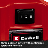 EINHELL Power X-Change Akku-Klarwasserpumpe GE-SP 18 LL Li, 18Volt, Tauch- / Druckpumpe rot/schwarz, Li-Ionen Akku 4Ah