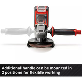 EINHELL Power X-Change Akku-Winkelschleifer TE-AG 18/115-2 Li - Solo, 18Volt rot/schwarz, ohne Akku und Ladegerät